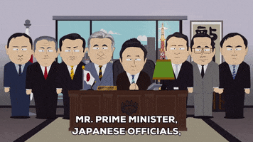prime minister art GIF by South Park 