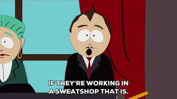 mayor mcdaniels sweatshop GIF by South Park 
