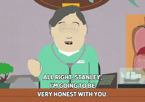 doctor informing GIF by South Park 