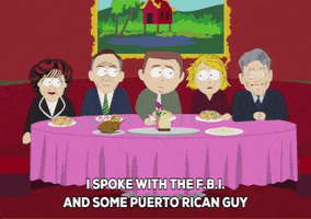 dinner meeting GIF by South Park 