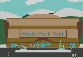 snow shopping GIF by South Park 