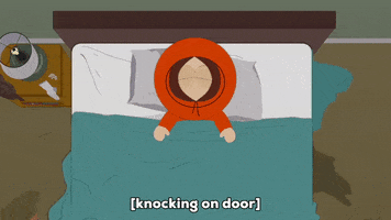 kenny mccormick sleeping GIF by South Park 