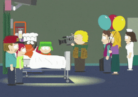 sick kyle broflovski GIF by South Park 