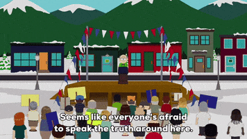 politics speaking GIF by South Park 
