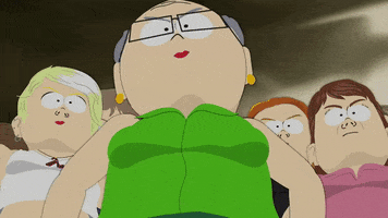 cry cheer GIF by South Park 