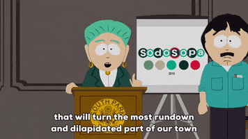 randy marsh talking GIF by South Park