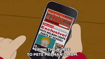 nurse cell phone GIF by South Park 