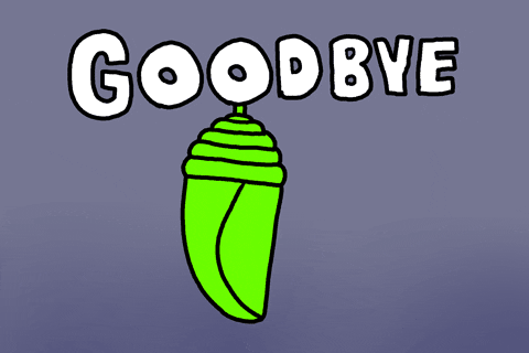 reaction gifs goodbye GIF by GIPHY Studios Originals