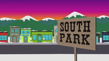 snow sign GIF by South Park 