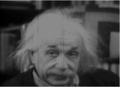 Giphy - Albert Einstein Vintage GIF by US National Archives