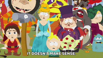 doesnt understand butters stotch GIF by South Park 