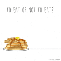 Hungry Pancake Day GIF by SLOTHILDA