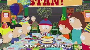eric cartman party GIF by South Park 