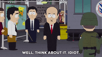 questioning rising GIF by South Park 