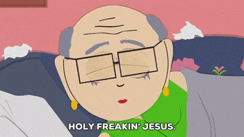 jesus shock GIF by South Park 