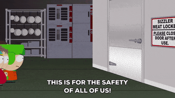eric cartman safety GIF by South Park 
