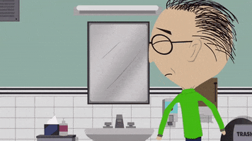 mr. mackey mirror GIF by South Park 