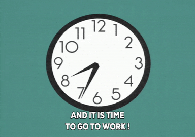 clock GIF by South Park 