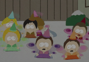 kids sledding GIF by South Park 