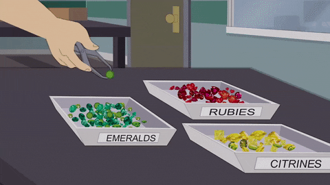 jewels sorting GIF by South Park 