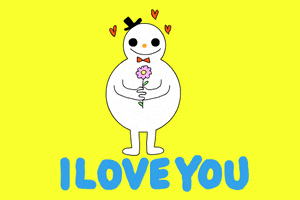 I Love You Snowman GIF by Studios 2016