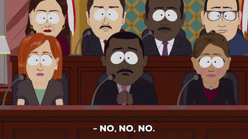 judge no GIF by South Park