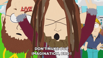 excited hippies GIF by South Park 