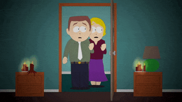 scared stephen stotch GIF by South Park 