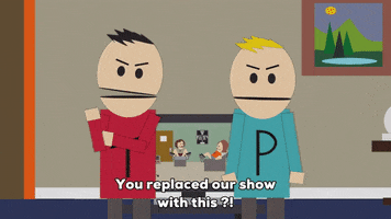 exclaiming terrance and phillip GIF by South Park 