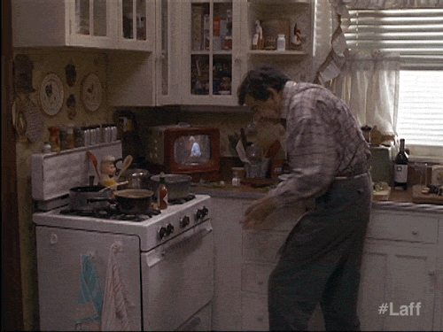 Walter Matthau Cooking GIF by Laff - Find & Share on GIPHY