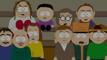 surprise wow GIF by South Park 