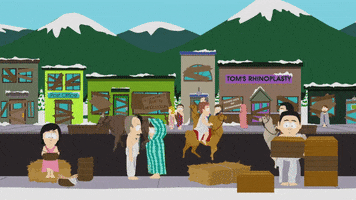 walking town GIF by South Park 
