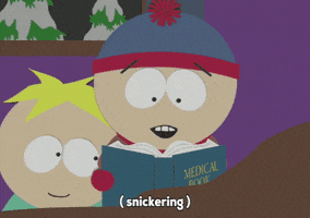 stan marsh book GIF by South Park 
