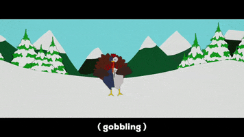 Turkey Gobbling GIF by South Park