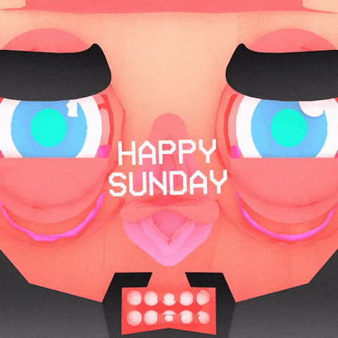 Happy Sunday Art GIF by sahlooter