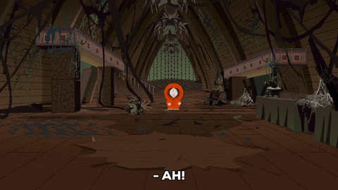 Scared Kenny Mccormick GIF by South Park  - Find & Share on GIPHY