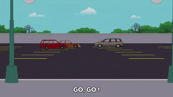 parking stopping GIF by South Park 