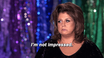 Unimpressed Dance Moms GIF by Lifetime Telly