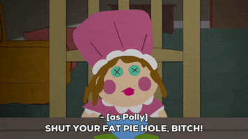 doll sitting GIF by South Park 