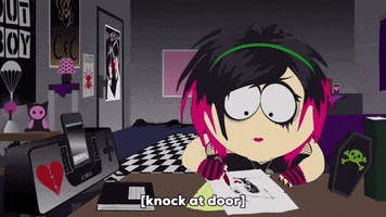 drawing goth GIF by South Park 