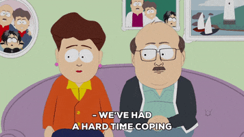 living room couple GIF by South Park 