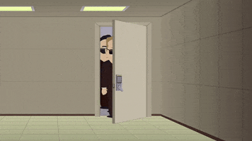 sunglasses entering GIF by South Park 