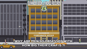disgusted guinness book GIF by South Park 