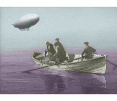 blimp row boat by GIF IT UP