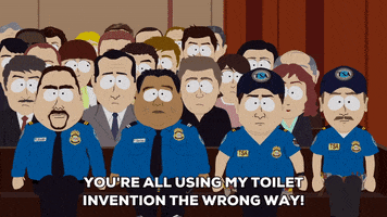 confused police officers GIF by South Park 