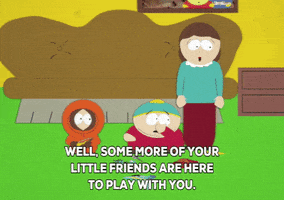 eric cartman friends GIF by South Park 