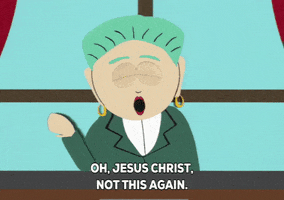 mad thinking GIF by South Park 