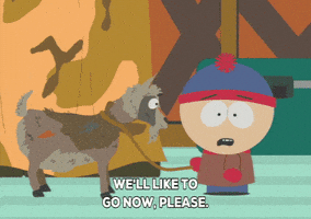 leaving stan marsh GIF by South Park 
