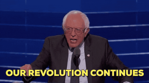 Bernie Sanders Revolution GIF by Election 2016 - Find & Share on GIPHY