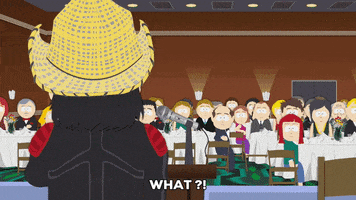 shock crowd GIF by South Park 